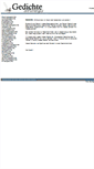 Mobile Screenshot of gedichte-always.de